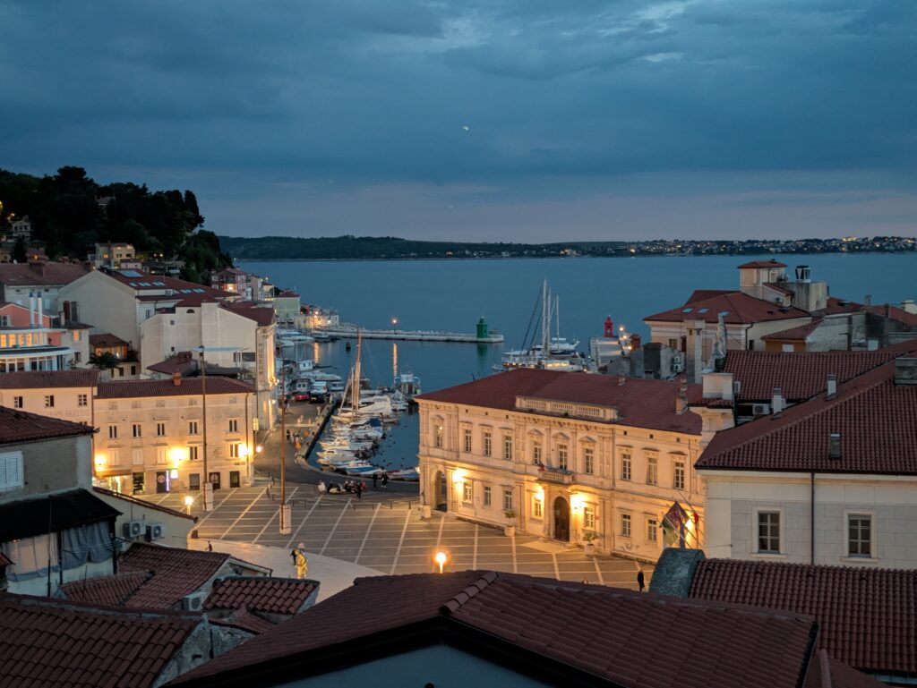 Piran am Abend