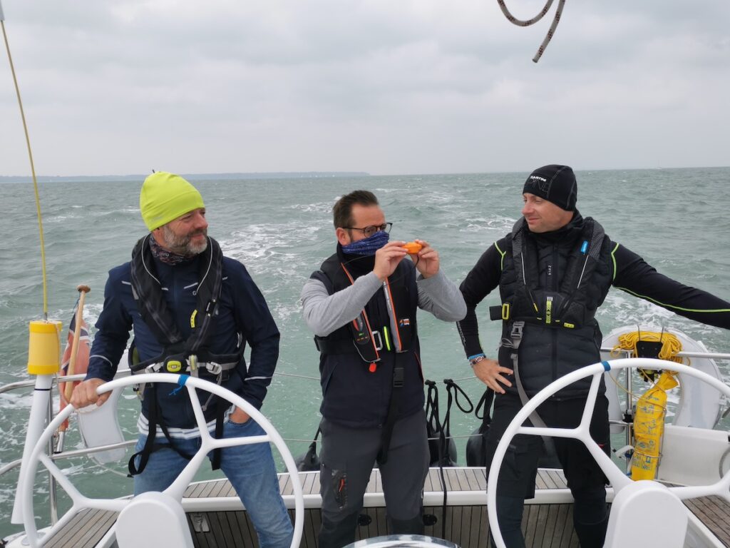 Navigationsübungen im Solent